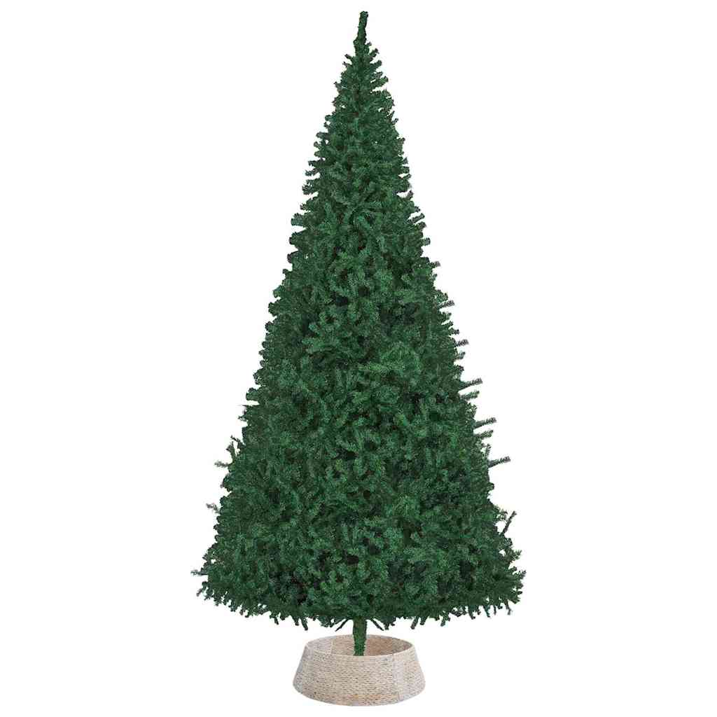 Christmas Tree Collar White 90 x 90 x 28 cm Water hyacinth